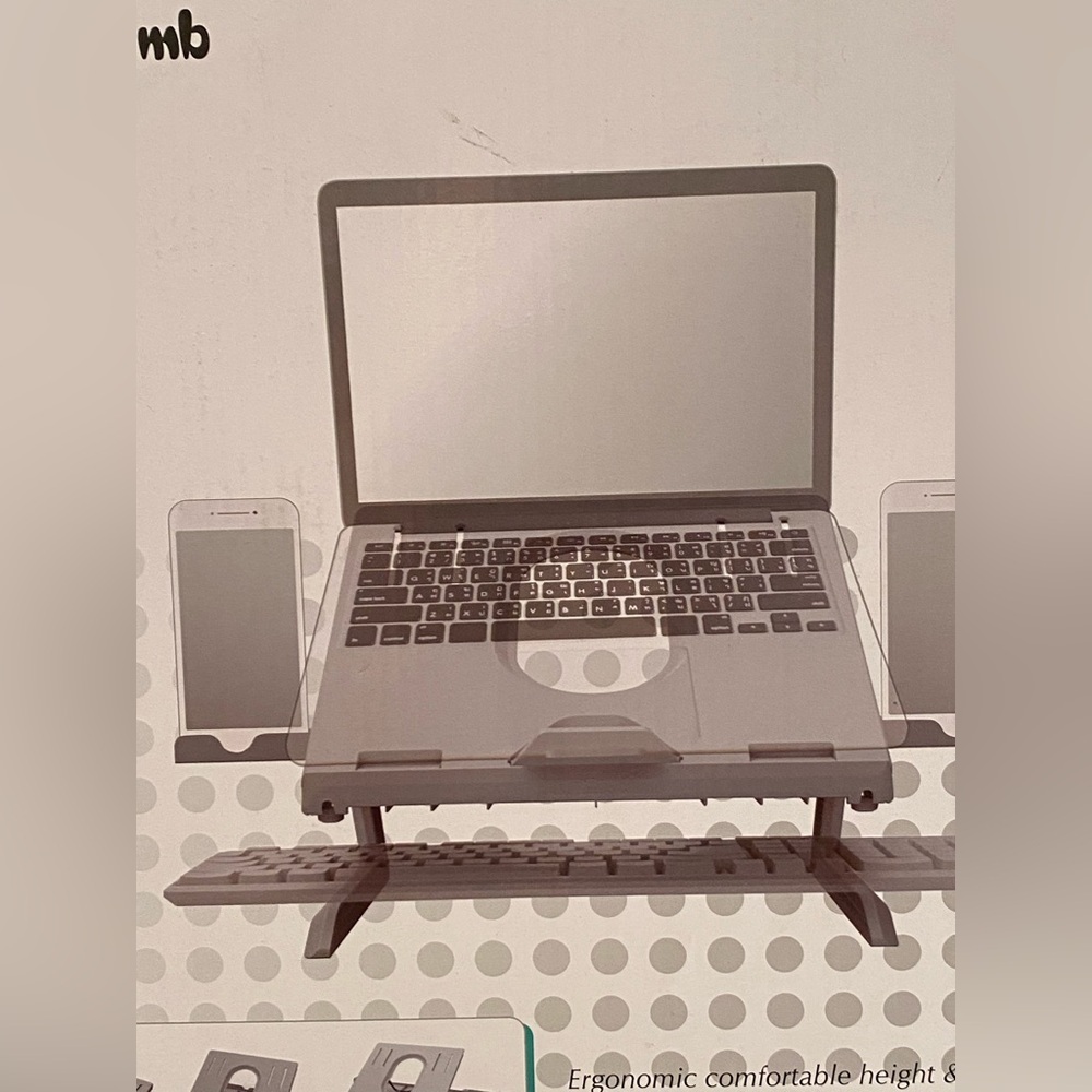 Jelly Comb Ergonomic Laptop Stand new in box - Picture 3 of 8